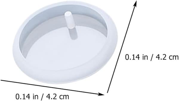 12 stk. harpiksform silikone epoxyform til fremstilling af vedhæng DIY
