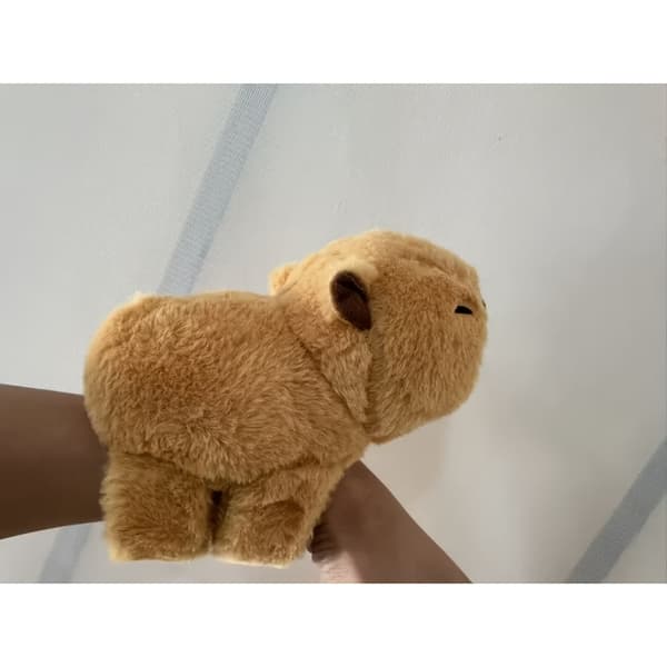 Bedårende capybara plyslegetøj - bløde, søde kunstpelsdyr, perfekte til boligindretning og vintergaver. 1pc