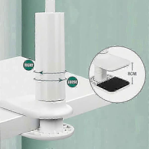 2026 360 Roterende Universal Tablet- og Telefonholder - Fleksibel Spiralbase til Afslappet Browsing - Perfekt Sengekammerat til Tablets og Smartphones