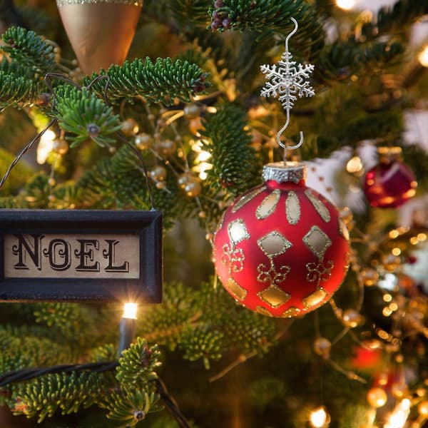 Julstrumpa för julkaminhylla 10 st hållare