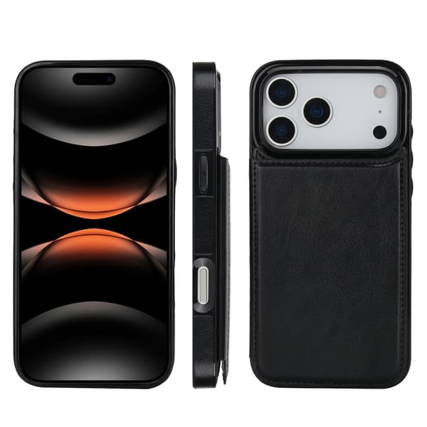 Business læder flip-etui til iPhone 17/iPhone 17 Pro/iPhone 17 Promax iPhone 17