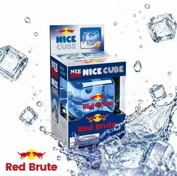 Schylling Needoh Nice Cube sensorisk leksak, stressavlastande block, kläm, lindra stress, pussel och släpp