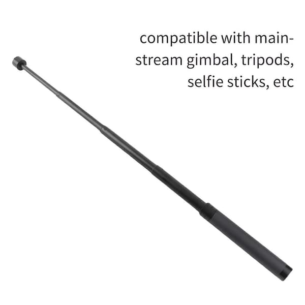 Gimbal Selfie Stick Förlängningsstång i Aluminiumlegering 1/4' Skruvförlängningsstång