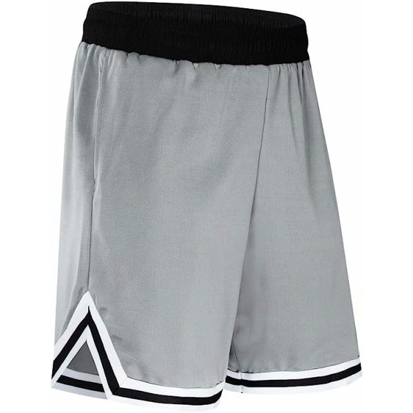 OPALOS 2/3-pack aktiva atletiska shorts för män, basketshorts med fickor