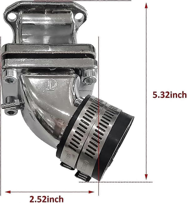 48cc/66cc/80cc Dio Reedventil-kit - Reedventil-kit - Bensindriven cykelmotor-kit