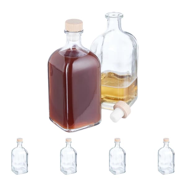 Flasker for påfylling 6-pakning 500 ml