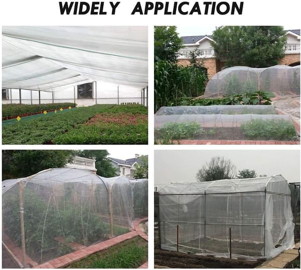 2.5 x 10 m Insect Net Fine Mesh Garden Insect Net Vegetable Protection Net