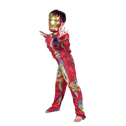 Iron Man Kostyme Halloween Rød