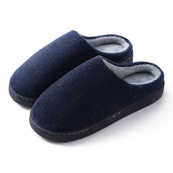 Bløde Fyldte Hjemmesko Skridsikre Indendørs Hjemmesko Behagelige Plys Slippers Til Hjem Soveværelse Nye Orange 40to41