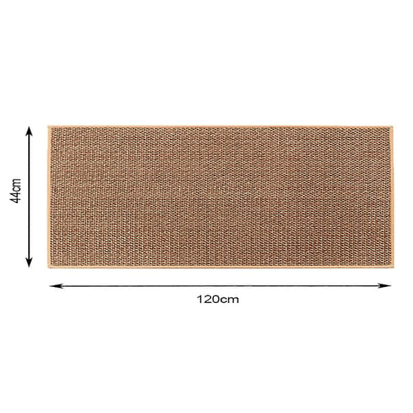 Anti-slip Kitchen Mat Waterproof Kitchen Rug Washable Floor Mat Home Decor Beige