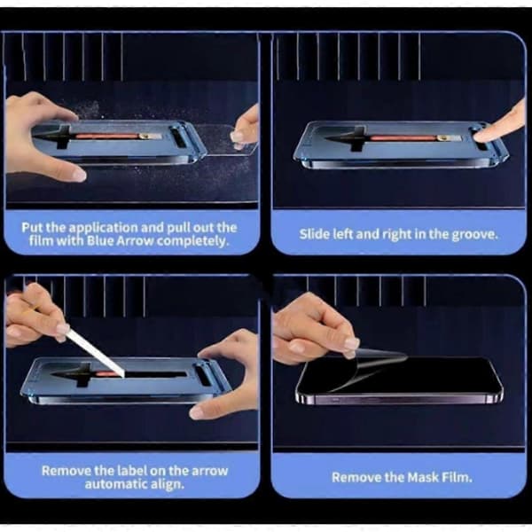 EvoTech Screen Protector Compatible with Samsung S25/S24 Invisible Artifact Screen Protector - Perfect HD HD Samsung s23plus