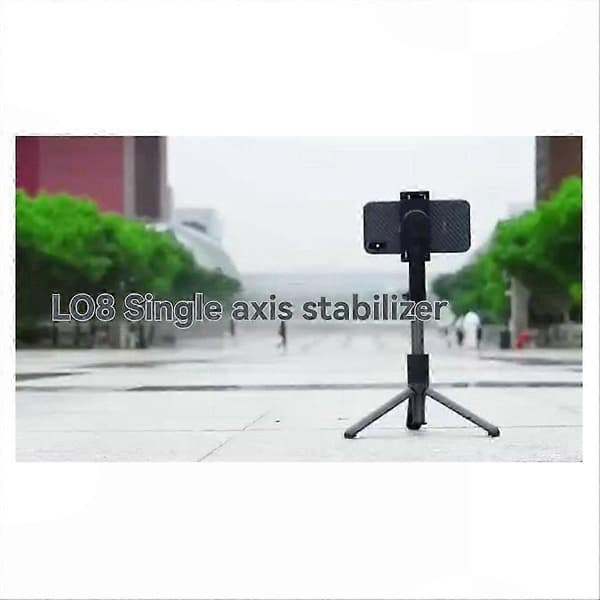 Selfie Capture L08 Bluetooth Selfiepinne og Håndholdt Stabilisator med Stativ og Gimbal-modus