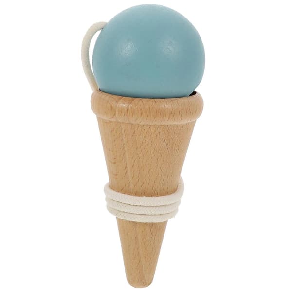 Blåt Træ Kendama Legetøj til Håndfærdighedslegetøj Koordinationsøvelse