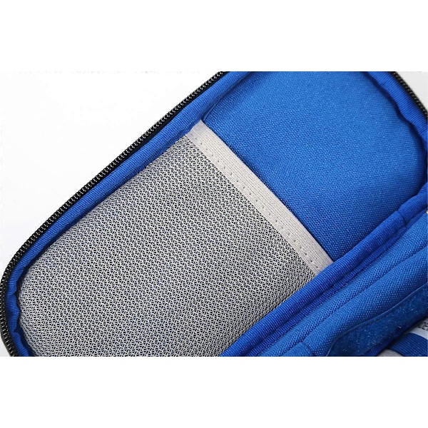 Portabel vattentät kylväska för insulin för resor (blå) 1 styck blue