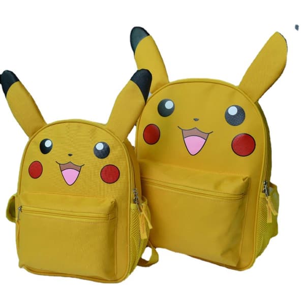 Pikachu Backpack Men's and Women's School Bag Large Capacity Backpack