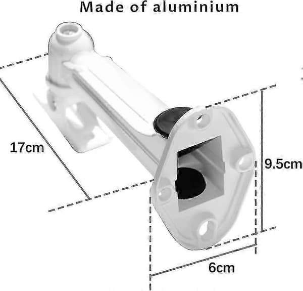 Miniprojektorfäste för vägg - 360 rotation - 16-20 cm längd