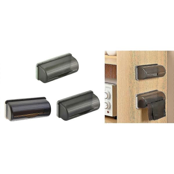 Hållare för sopsäckar, dispenser för sopsäcksrullar, väggmonterad köksdispenser för sopsäckar, vit Grey