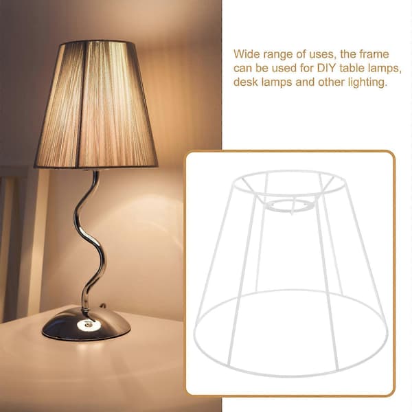 Lampshade Frame DIY Metal Lampshade Frame for Table and Floor Lamp
