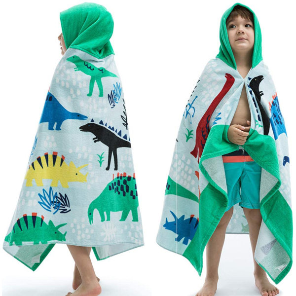 Strandhandduk för barn - Dinosauriekläder och tillbehör
