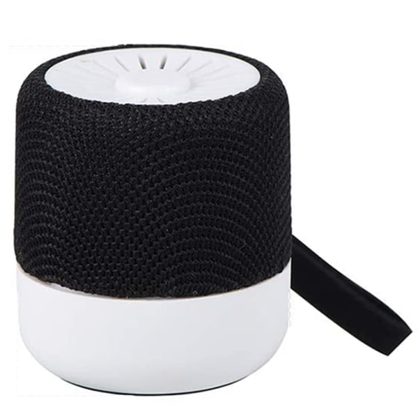 Bärbar Bluetooth högtalare, trådlös mini vattentät duschresehögtalare för utomhusbruk med förare klädd svart