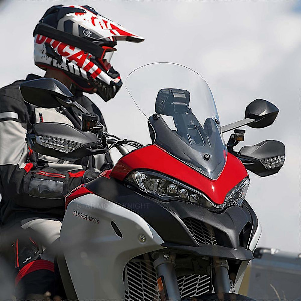 Övre Handskydd för Ducati Multistrada 950 1200 1260 V2 Motorcykeltillbehör Handskydd Fairing Kit Skydd Vindruta