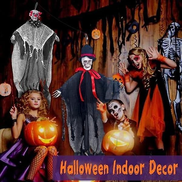 Halloween-ophæng, uhyggelig Halloween-pynt