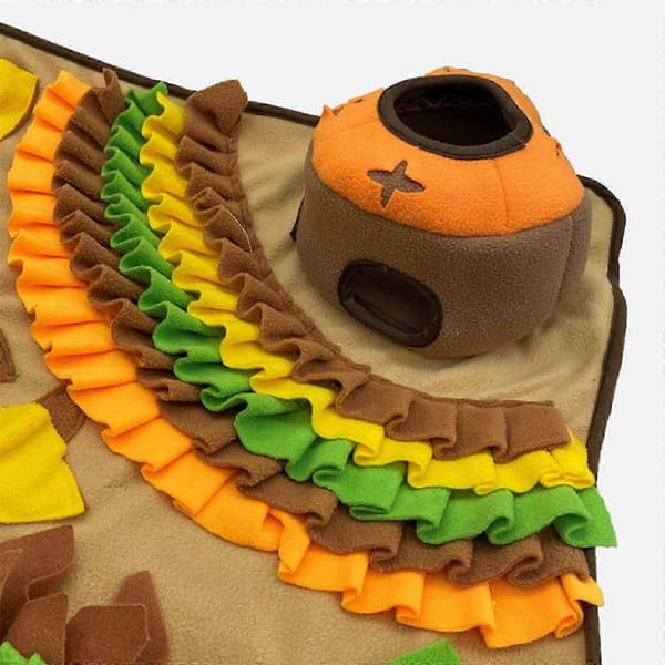 Slow Feeder Snuffle-måtte i fleece