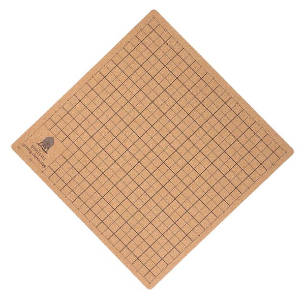 Holdbar Multi-træ broderitavle til DIY snorfletning og hækling, størrelse 14,5 x 11,5 tommer 30.00X30.00X1.00CM Multi