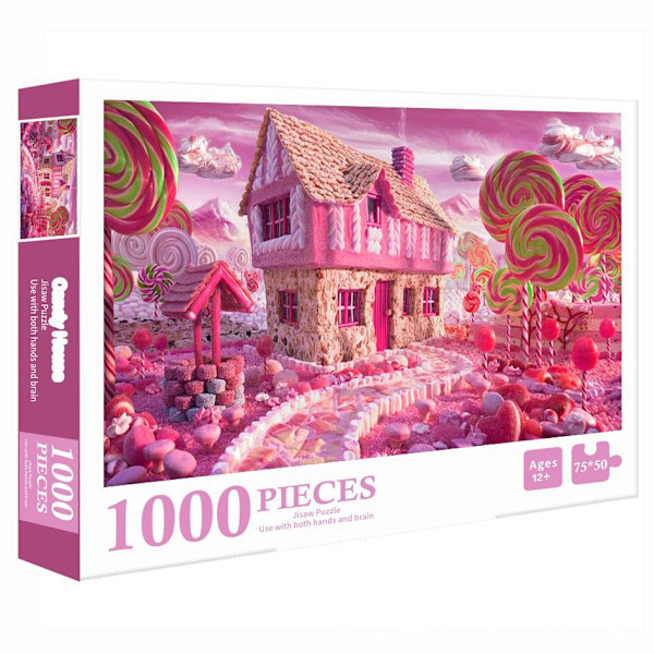 Lasten palapeli 1000 palan palapelilelu joululahja (C)