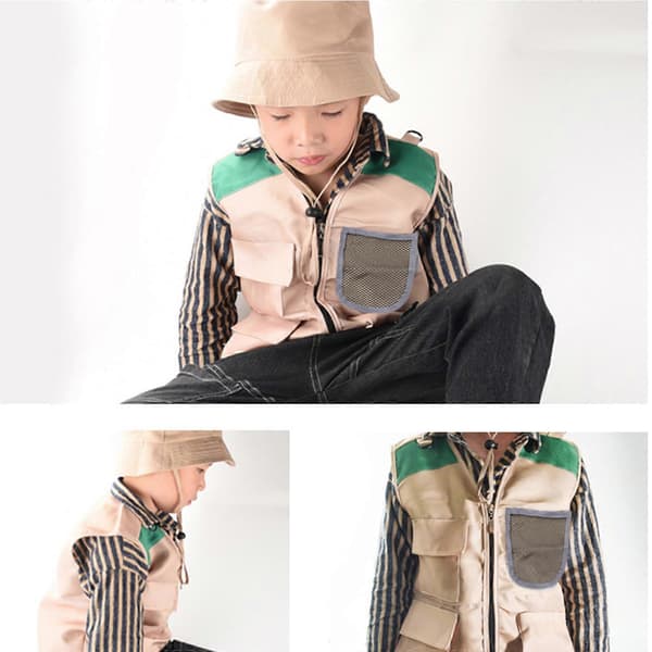 Backyard Safari Explorer Barn Rollspel Set Utomhus Äventyr Campingutrustning Kostymtillbehör Kit Barn Explorer Kit