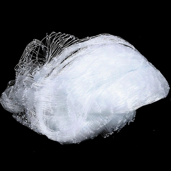 2,5 cm Rutmönster Trädgård Transparent Nylon Fågelnät Balkong Fruktträd Skydd Damm Gröda Växt Täck