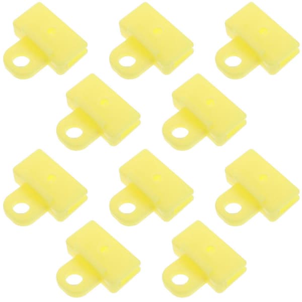 Beslag til vindueshejs, bildør, vinduesglaskanalclips, bilvedligeholdelse, plastglasholder, 10-pak