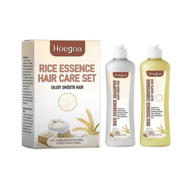 Hoegoa Risvård och Schampokit Keratin Reparation och Närande Hårvårdskit Slätt Hår 1PCS