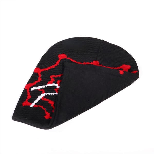 Unik Halloween Edderkopp Polyesterhatt Praktisk Stoff Komfortabel Elastisk Polyester Vevd Hodeplagg For Voksne Tenåringer Rosa