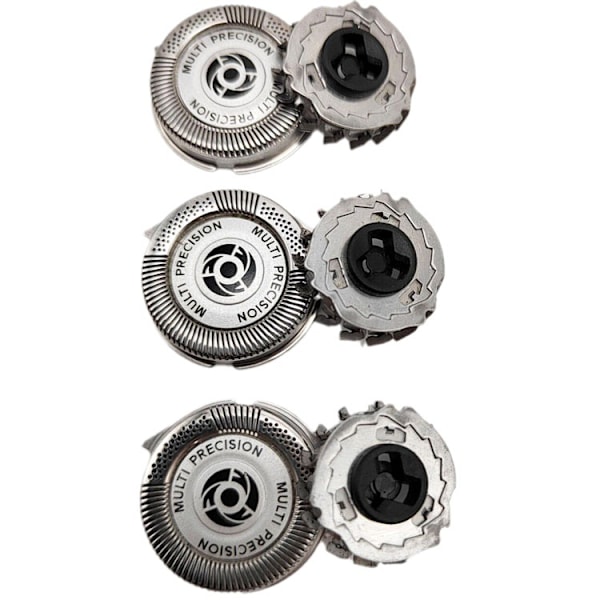 3 stk. reservedeler til barbermaskin, erstatningskutterspisser for Philips Serie 5000 barbermaskin Sh50/51/52 Hq8