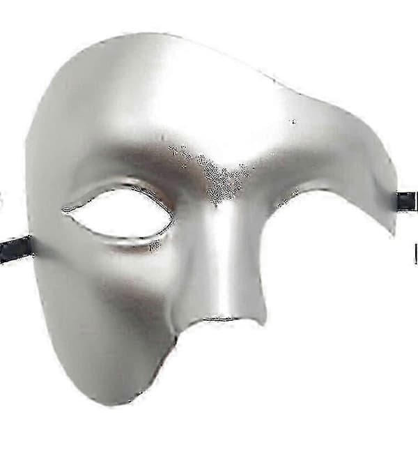 Halvansiktsmask \"Phantom of The Opera\" maskeradmask för män