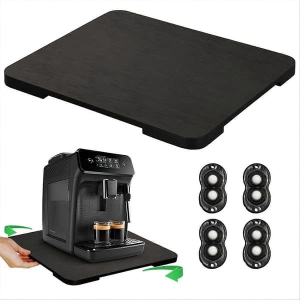 Apparat-skyder 360° rullende bakke til kaffemaskine