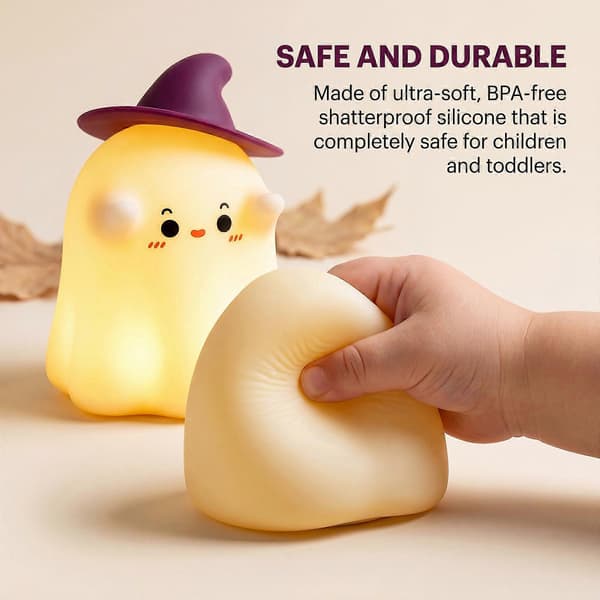 Halloween Hat Ghost Night Light Funny Cute Warm Light Lighting Halloween Decoration