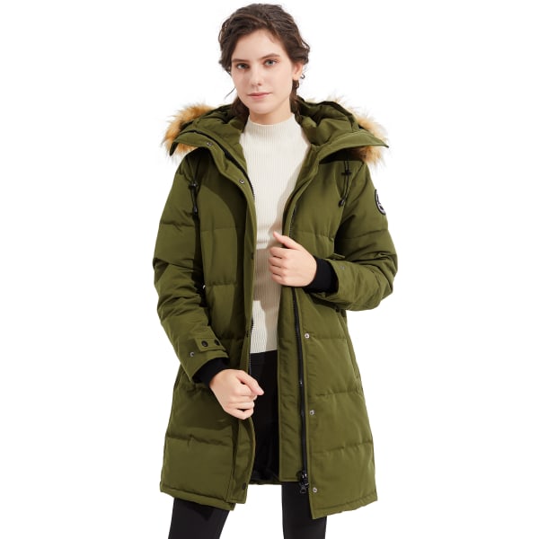 Orolay Dam Thermal Dunjacka Vinter Armygreen L