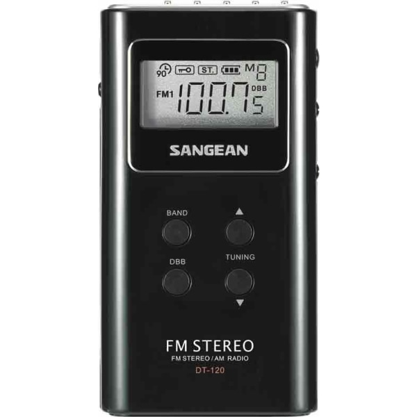 Sangean Fickradio Digital PLL Svart