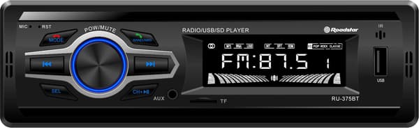 Roadstar Huvudenhet bluetooth Svart