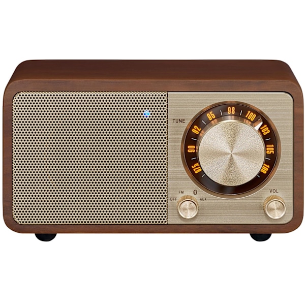 Sangean Mikro FM bordsradio CH Mörk ek