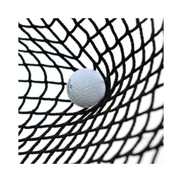 Golfnät L 4x H 3,5m, 2mm Tråd Svart