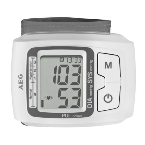 Aeg Blodtrycks/pulsmätare Auto Vit