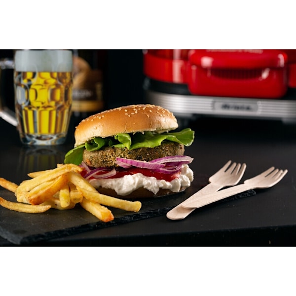 Ariete Hamburgermaskin Röd Röd