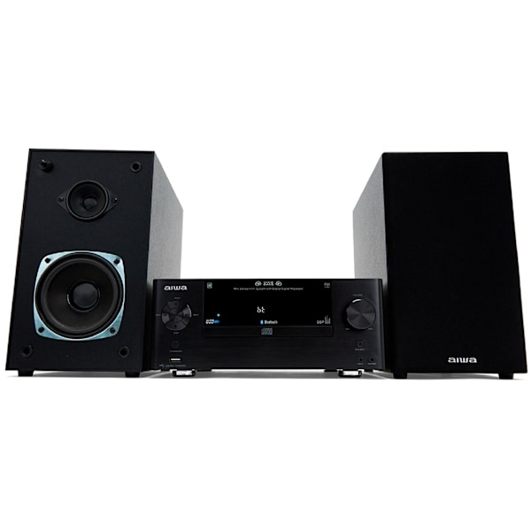 AIWA musikanläggning mini form Svart
