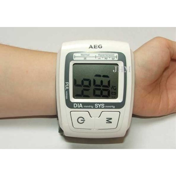 Aeg Blodtrycks/pulsmätare Auto Vit