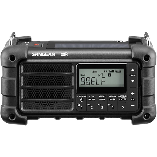 Sangean allväders radio Svart Svart