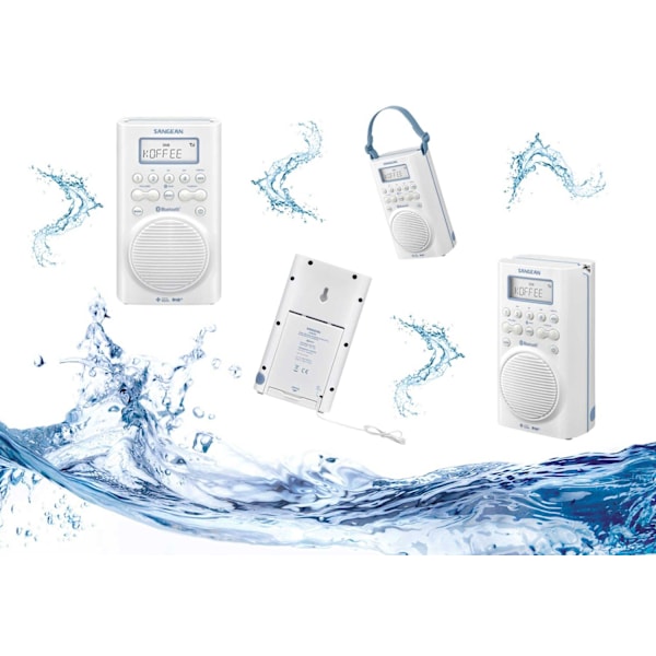 Sangean Shower Rd BLUETOOTH Vit