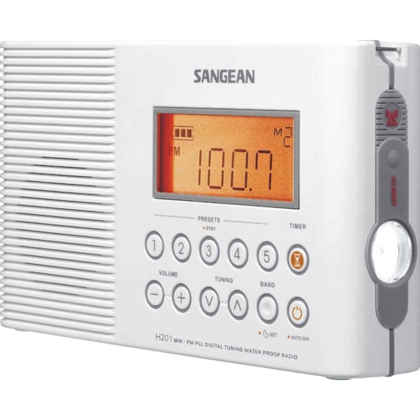 Sangean Shower Rd.snabbv.pll Vit